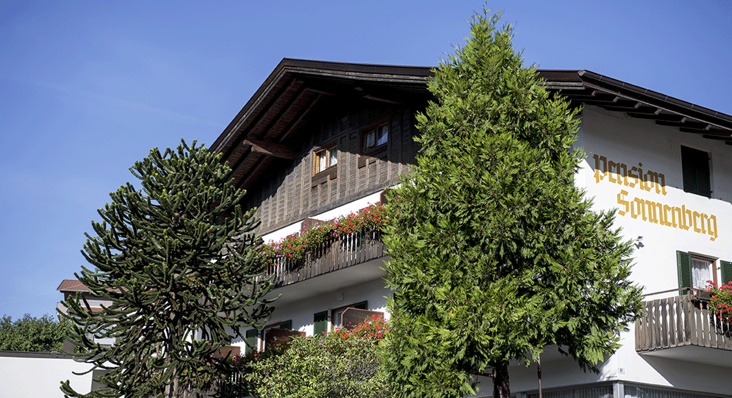 Außenansicht Pension Sonnenberg