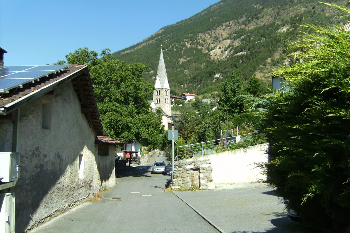 Blick nach Vetzan