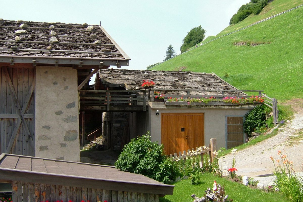 Wandern bei Naturns im Vinschgau